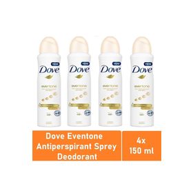 Dove Eventone 4x150 ml Sprey Deodorant