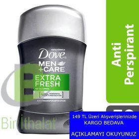Dove Extra Fresh 50 gr Men Stick Deodorant