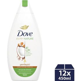 Dove Hindistan Cevizi Yağı ve Badem Sütü 450 ml Duş Jeli
