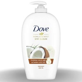 Dove Hindistan Cevizi Yağı ve Badem Sütü Özlü 2x450 ml Nemlendirici Sıvı Sabun