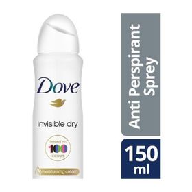 Dove Invisible Dry 150 ml Antiperspirant Kadın Sprey Deodorant