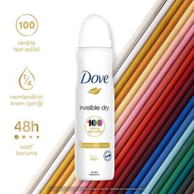 Dove Invisible Dry 2x150 ml Kadın Deodorant