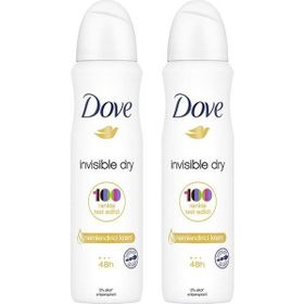 Dove Invisible Dry 2x150 ml Kadın Deodorant