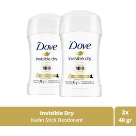 Dove Invisible Dry 2x40 ml Kadın Stick Deodorant