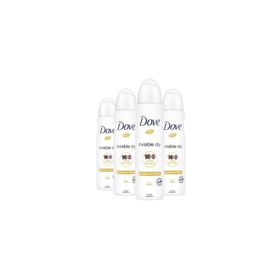 Dove Invisible Dry 4x150 ml Kadın Sprey Deodorant