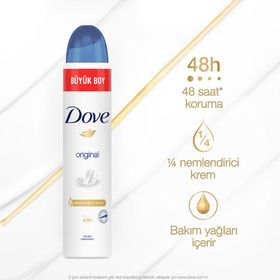 Dove Kadın Original Büyük Boy 1 4 Nemlendirici Krem 200 ml Sprey Deodorant