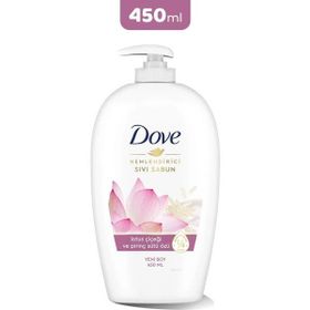 Dove Lotus Çiçeği ve Pirinç Özü 450 ml Sıvı Sabun