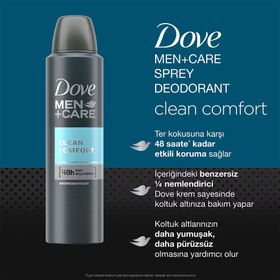 Dove Men Care Clean Comfort 1 4 Nemlendirici Krem 150 ml Sprey Deodorant