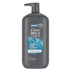 Dove Men +Care Hydrating Clean Comfort 887 ml Vücut ve Yüz Yıkama