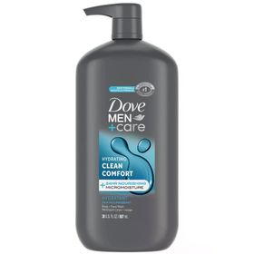 Dove Men +Care Hydrating Clean Comfort 887 ml Vücut ve Yüz Yıkama