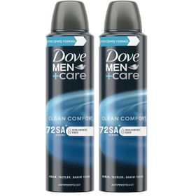 Dove Men Clean Comfort 2x150 ML Sprey Deodorant