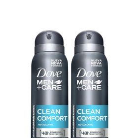 Dove Men Clean Comfort 2x150 ml Sprey Deodorant