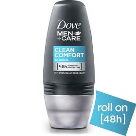 Dove Men+Care Clean Comfort 50 ml Roll-on Deodorant