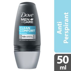 Dove Men+Care Clean Comfort 50 ml Roll-on Deodorant