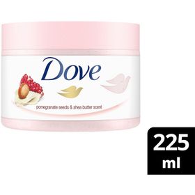 Dove Nar Çekirdeği Shea Yağı 225 ml Vücut Peelingi