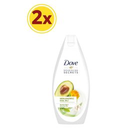 Dove Nourishing Secrets Avokado Yağı ve Kalendula Özü 2x500 ml Duş Jeli