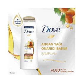Dove Onarıcı Bakım Argan Yağı 12x400 ml Şampuan