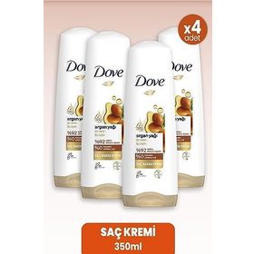 Dove Onarıcı Bakım Argan Yağı 4x350 ml Saç Kremi
