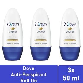Dove Original 3x50 ml Kadın Roll-On Deodorant