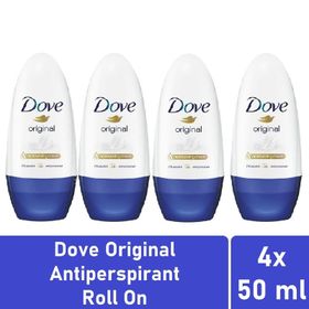 Dove Original 4x50 ml Kadın Roll-On Deodorant
