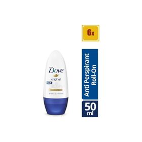 Dove Original 6x50 ml Kadın Roll-On Deodorant