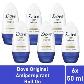 Dove Original 6x50 ml Kadın Roll-On Deodorant