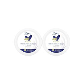 Dove Rich Nourishment Cream 2x250 ml Besleyici El ve Vücut Kremi