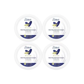 Dove Rich Nourishment Cream 4x250 ml Besleyici El ve Vücut Kremi