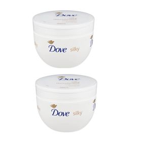 Dove Silky Nourishing 2x300 ml Vücut Kremi