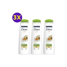 Dove Ultra Care Dökülme Karşıtı Bakım Avokado Özü 3x400 ml Saç Bakım Şampuanı