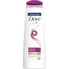 Dove Ultra Care Uzun Saç Terapisi Uzun Yıpranmış Saçlar için 2x400 ml Saç Bakım Şampuanı