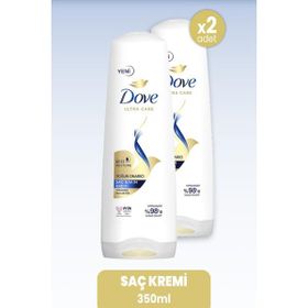 Dove Ultra Care Yoğun Onarıcı Yıpranmış Saçlar İçin 2x350 ml Saç Bakım Kremi