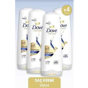 Dove Ultra Care Yoğun Onarıcı Yıpranmış Saçlar İçin 4x350 ml Saç Bakım Kremi