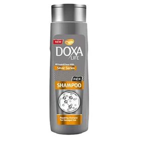 Doxa Life Silver Serisi Zarar Görmüş Yıpranmış Saçlara Özel 4x600 ml Erkek Şampuanı