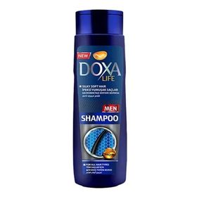 Doxa Life Tüm Saç Tipleri ile Uyumlu 12x600 ml Erkek Şampuanı