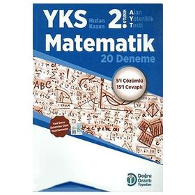 Doy YKS AYT 2. Oturum Matematik 20 Deneme Doğru Orantı Yayınları