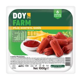 Doyfarm 1 kg Piliç Sosis