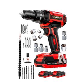 Dozzer Alman Hard-X Darbeli 14.4 V 2 Ah Çelik Şanzuman Bakır Sargılı 2 Akülü Vidalama Şarjlı Matkap