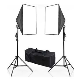 DP 50 x 70 cm Softbox 2'li Taşıma Çantalı Sürekli Işık Seti