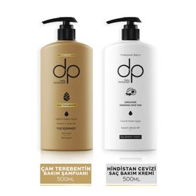 Dp 500 ml Çam Terebentin Şampuan + 500 ml Hindistan Cevizi Saç Kremi