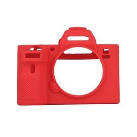 DP A7R3 Sony Fotoğraf Makinesi Kırmızı Silikon Kılıf