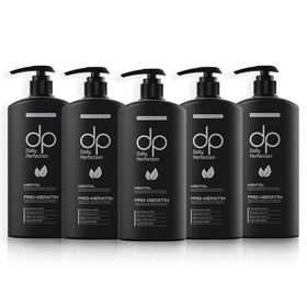 Dp Daily Perfection 5x800 ml Erkeklere Özel Mentol Ferahlatıcı Etki Tuzsuz Şampuan