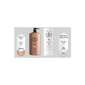 DP Daily Perfection Çörek Otu Yağlı 425 ml Şampuan+Pamuk Sütü Buğday Proteini 350 ml Saç Bakım Kremi