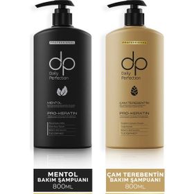 Dp Daily Perfection Mentol 800 ml Şampuan+ Çam Terebentin 800 ml Şampuan