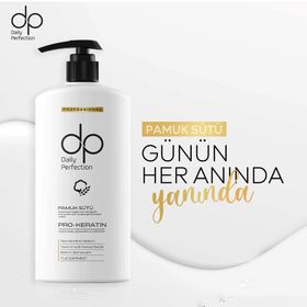 Dp Daily Perfection Pamuk Sütü 3x500 ml Şampuan