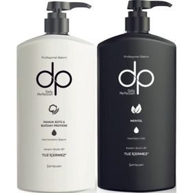 DP Daily Perfection Pamuk Sütü & Buğday Proteini + Mentol 2x800 ml Şampuan
