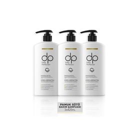 Dp Daily Perfection Tuz İçermeyen 3x425 ml Pamuk Sütü Şampuan
