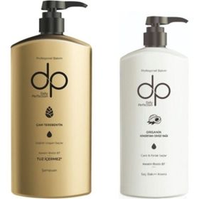 DP Daily Perfection Tuzsuz Çam Terebentin 800 ml Şampuan + 500 ml Saç Bakım Kremi