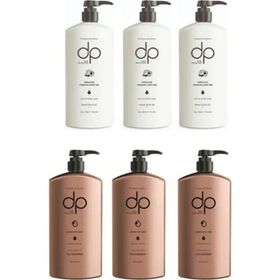 DP Pamuk Sütü ve Buğday Protein 3x500 ml Şampuan + Tuzsuz Çörekotu Yağı 3x500 ml Şampuan