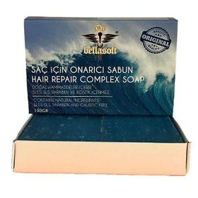 Dr.Bellasoft 130 gr Kostiksiz Parabensiz Saç İçin Onarıcı Mavi Sabun